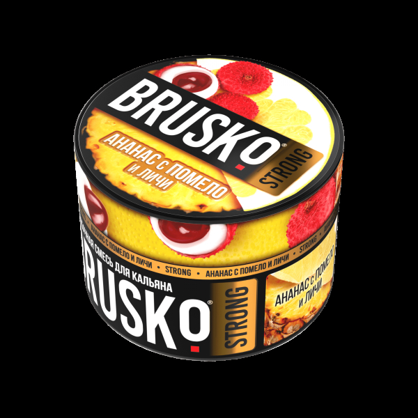 Смесь Brusko Strong ананас с помело и личи  50 гр в Сыктывкаре