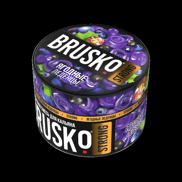 Смесь Brusko Strong ягодные леденцы  50 гр в Сыктывкаре