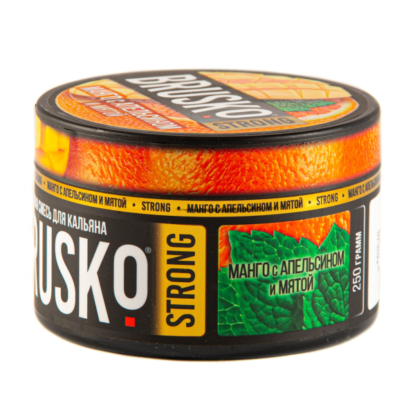 Смесь Brusko Strong манго с апельсином и мятой  250 гр в Сыктывкаре