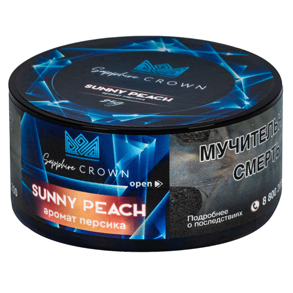 Табак Sapphire Crown Sunny Peach  25 грамм в Сыктывкаре