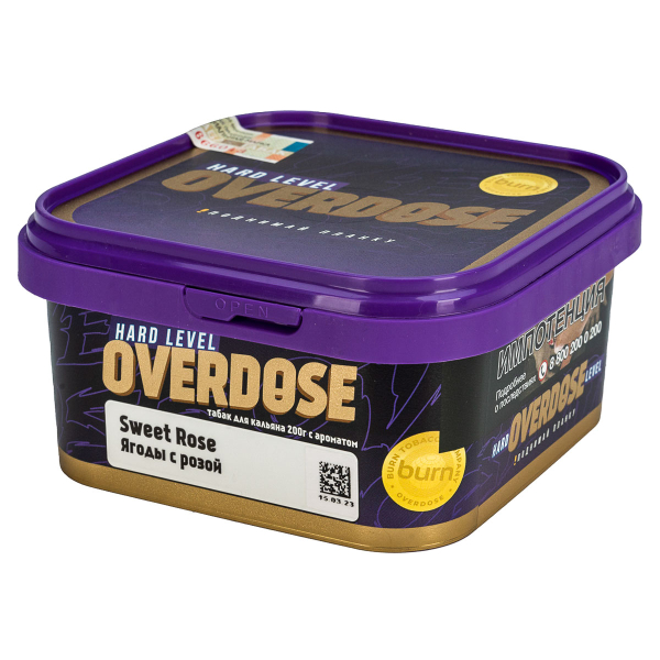 Табак Overdose Sweet Rose  200 грамм в Сыктывкаре