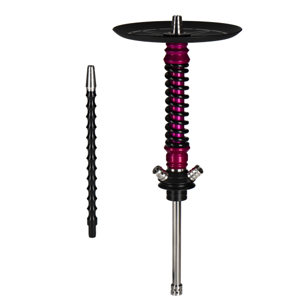 Кальян Mamay Customs Coilovers Mini розовый лак черный   в Сыктывкаре