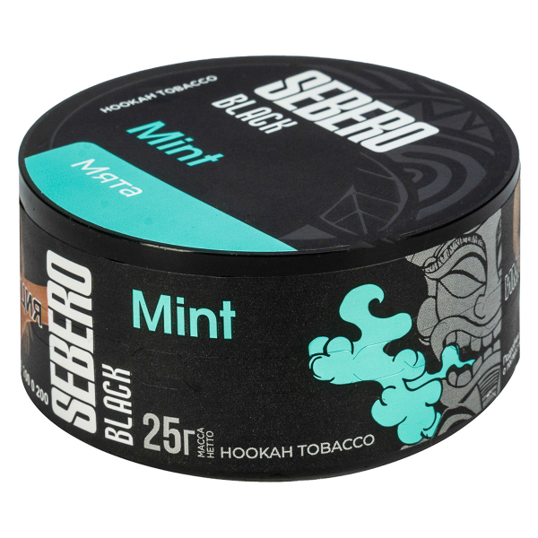 Табак Sebero Black Mint  25 грамм в Сыктывкаре