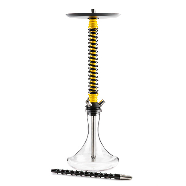 Кальян Mamay Custom V3 №12 Coilovers Желто-Черный  в Сыктывкаре