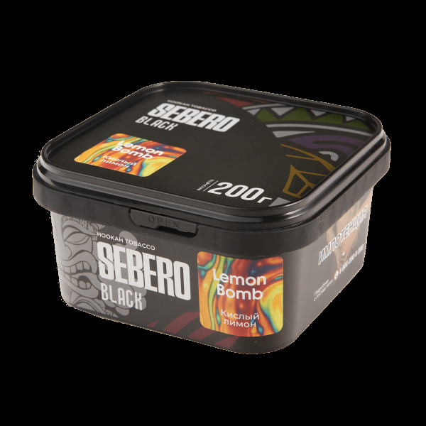 Табак Sebero Black Lemon Bomb  200 грамм в Сыктывкаре