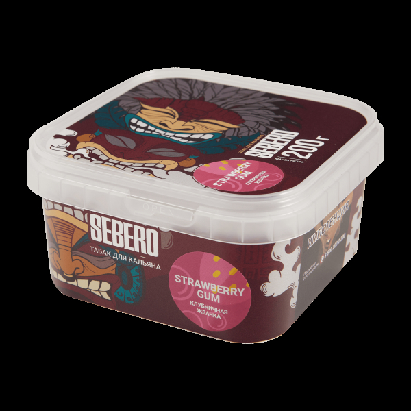 Табак Sebero Strawberry gum  200 грамм в Сыктывкаре