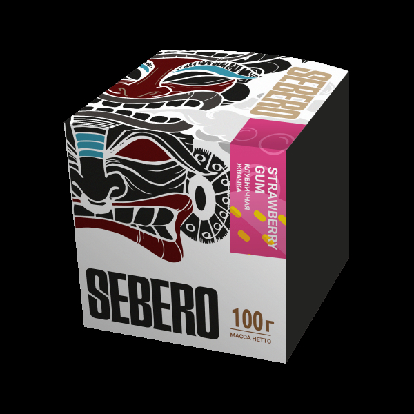 Табак Sebero Strawberry gum  100 грамм в Сыктывкаре