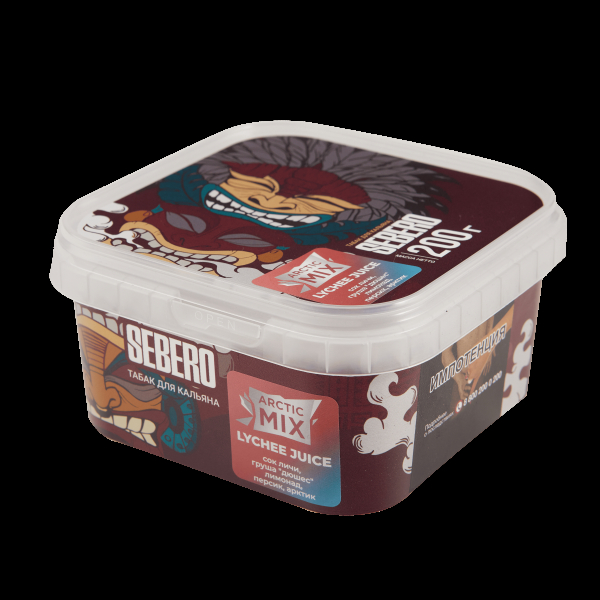 Табак Sebero Arctic Mix Lychee juice  200 грамм в Сыктывкаре
