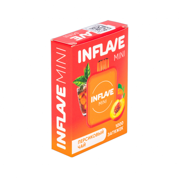 Inflave Mini Персиковый Чай (1000 Затяжек) в Сыктывкаре