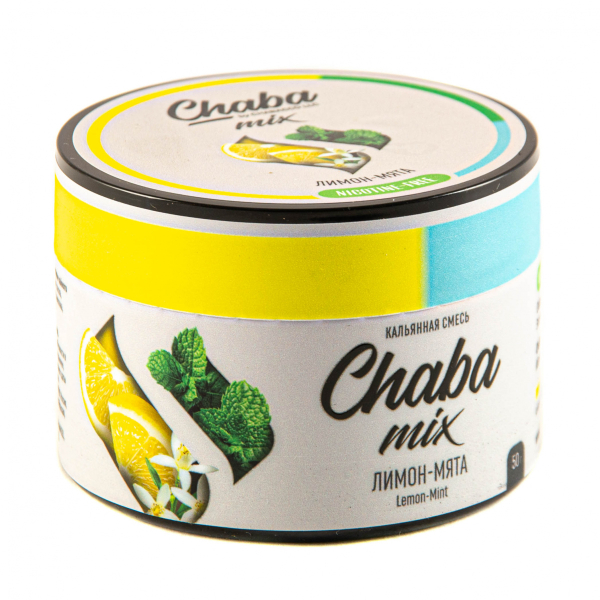 Chaba Лимон-Мята Nicotine Free 50 Г в Сыктывкаре
