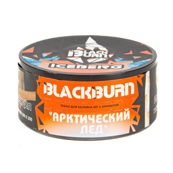 Табак Burn Black Iceberg  25 грамм в Сыктывкаре