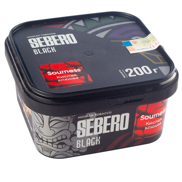 Табак Sebero Black Sourness  200 грамм в Сыктывкаре