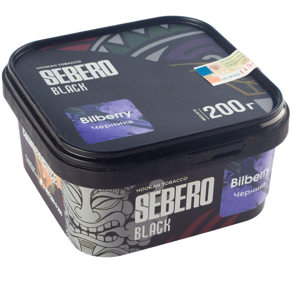 Табак Sebero Black Bilberry  200 грамм в Сыктывкаре