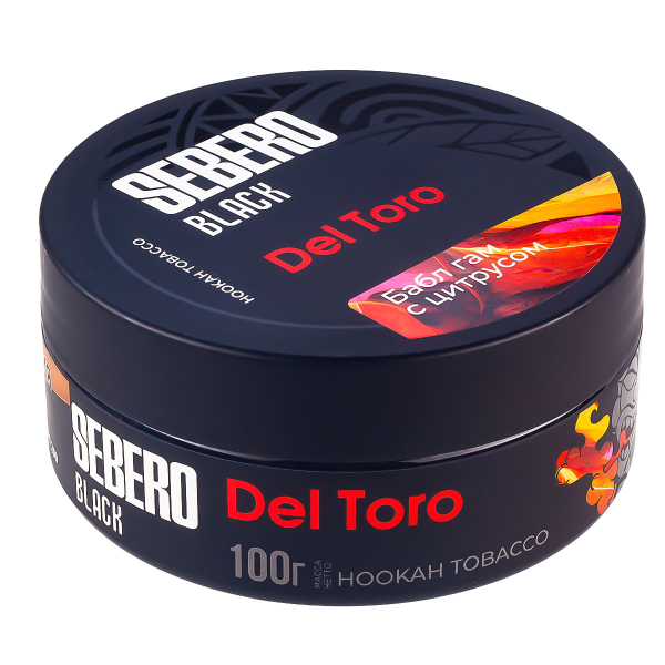 Табак Sebero Black Del Toro  100 грамм в Сыктывкаре