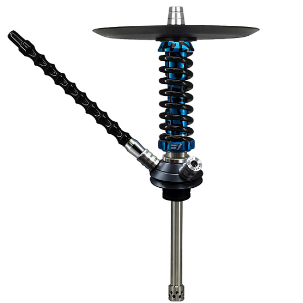 Кальян Mamay Custom Coilovers Micro Синий Сплеш Черный  в Сыктывкаре