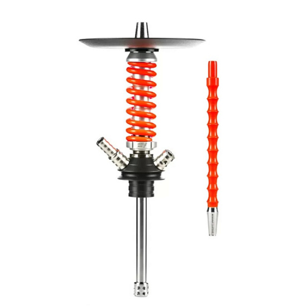 Кальян Mamay Custom Coilovers Micro Хром-Оранжевый  в Сыктывкаре
