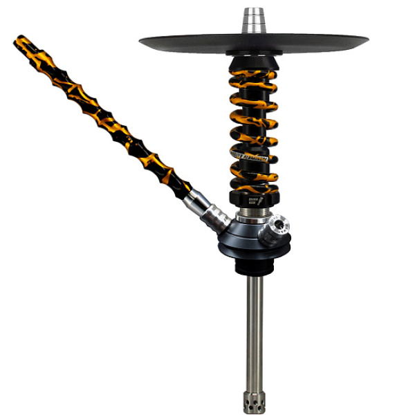Кальян Mamay Custom Coilovers Micro Черный-Gold Сплеш  в Сыктывкаре