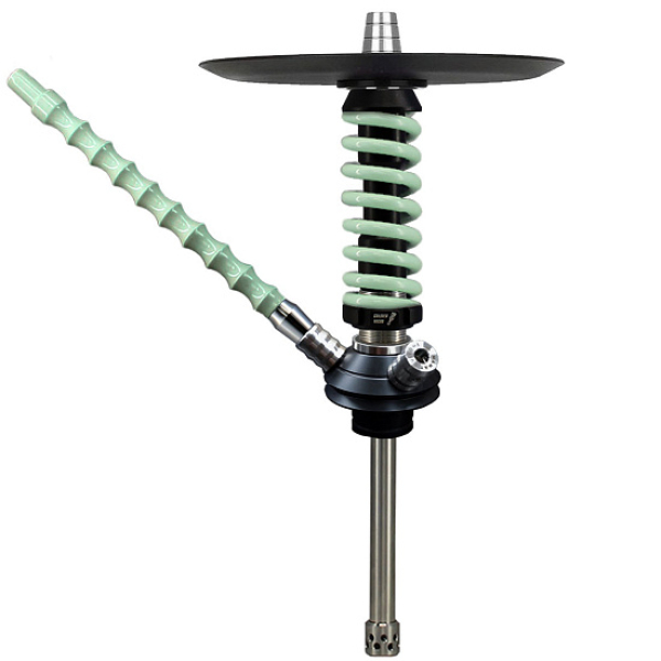 Кальян Mamay Custom Coilovers Micro Черный-Мята  в Сыктывкаре