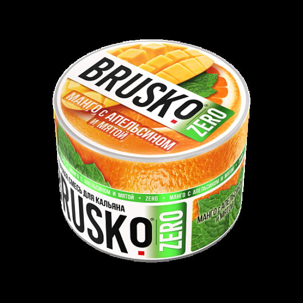 Смесь Brusko Манго С Апельсином И Мятой (Zero)  50 гр в Сыктывкаре