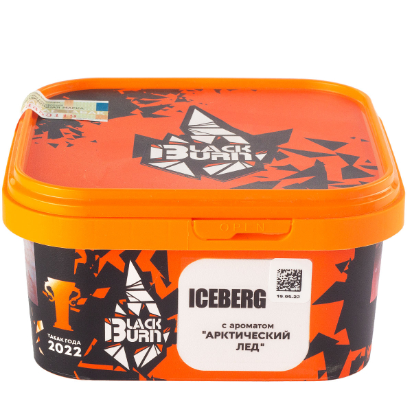 Табак Burn Black Iceberg  200 грамм в Сыктывкаре