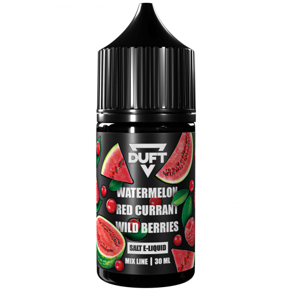 Жидкость Duft Mix Line Salt 20 Watermelon Red Currant Wild Berries 30 Мл в Сыктывкаре