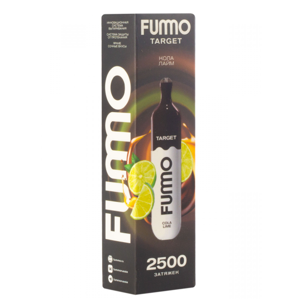 Fummo Target Кола Лайм (2500 Затяжек) в Сыктывкаре