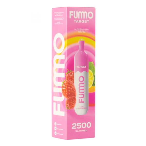 Fummo Target Клубника Лайм (2500 Затяжек) в Сыктывкаре