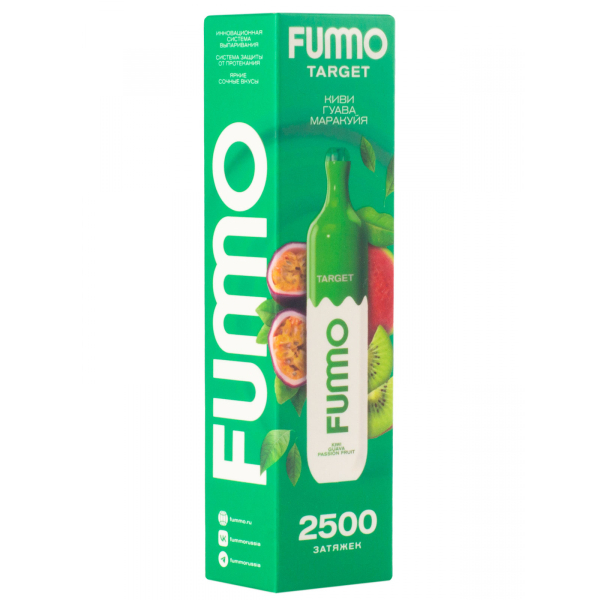 Fummo Target Киви Гуава Маракуйя (2500 Затяжек) в Сыктывкаре