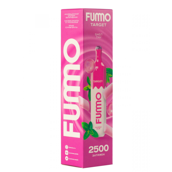Fummo Target Бабл Гам (2500 Затяжек) в Сыктывкаре
