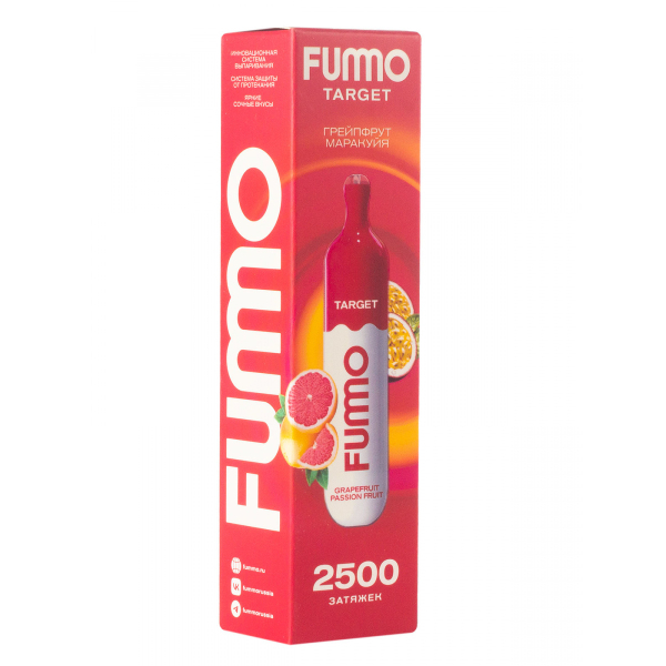 Fummo Target Грейпфрут Маракуйя (2500 Затяжек) в Сыктывкаре