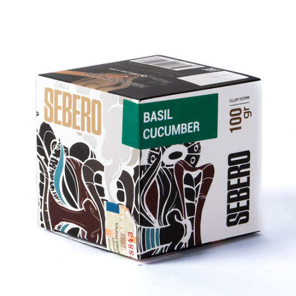 Табак Sebero Basil-Cucumber  100 грамм в Сыктывкаре