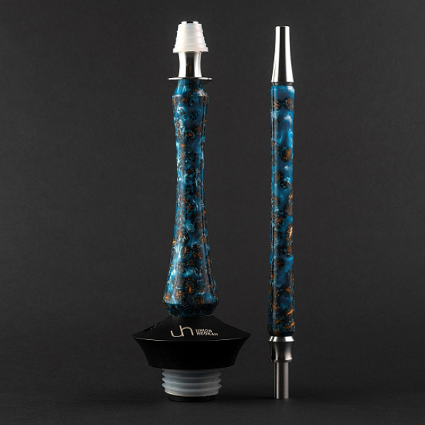 Кальян Union Hookah Sleek Акрил С Шишками Голубой   в Сыктывкаре