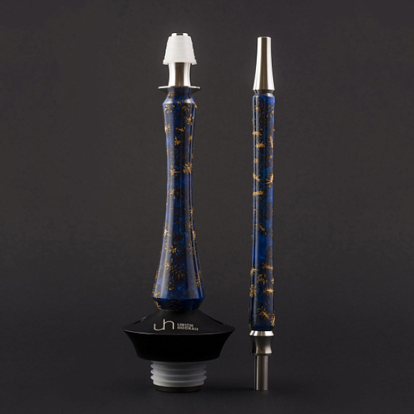 Кальян Union Hookah Sleek Акрил С Шишками Синий  в Сыктывкаре
