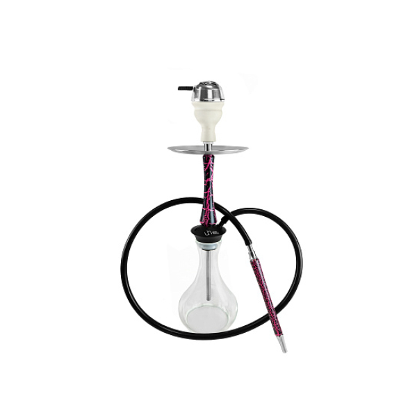 Кальян Union Hookah Sleek Кракле Розовый  в Сыктывкаре