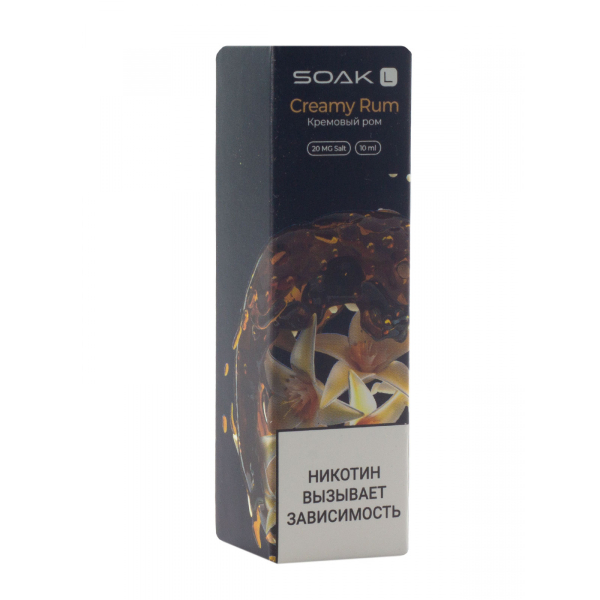 Жидкость Soak Creamy Rum 10 Мл 2 Мг в Сыктывкаре
