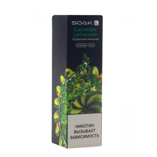 Жидкость Soak Cucumber Lemonade 10 Мл 2 Мг в Сыктывкаре