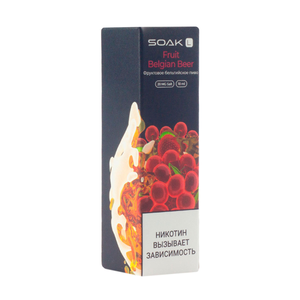Жидкость Soak Fruit Belgian Beer 10 Мл 2 Мг в Сыктывкаре
