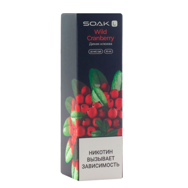 Жидкость Soak Wild Cranberry 10 Мл 2 Мг в Сыктывкаре