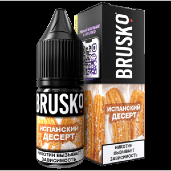 Жидкость Brusko Salt Испанский Десерт 10 Мл 2 Мг в Сыктывкаре