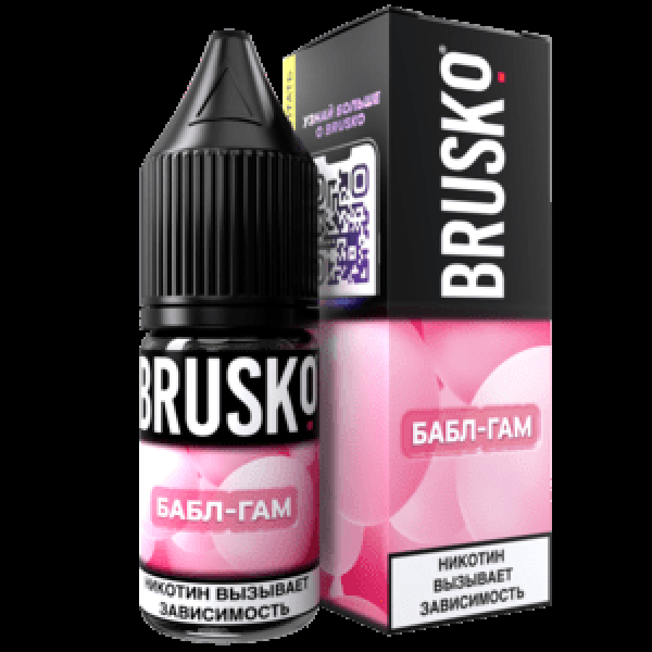 Жидкость Brusko Salt Бабл-Гам10 Мл 2 Мг в Сыктывкаре