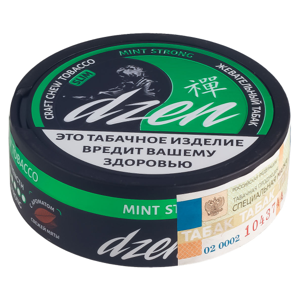 Жевательный табак Dzen Strong Slim Mint 9 грамм в Сыктывкаре