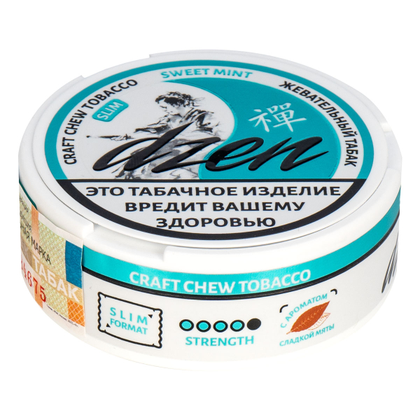 Жевательный табак Dzen Slim Sweet Mint 9 грамм в Сыктывкаре
