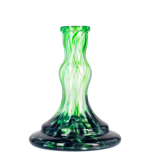 Колба Vessel Glass Волна Крошка Чёрно-Зелёная в Сыктывкаре