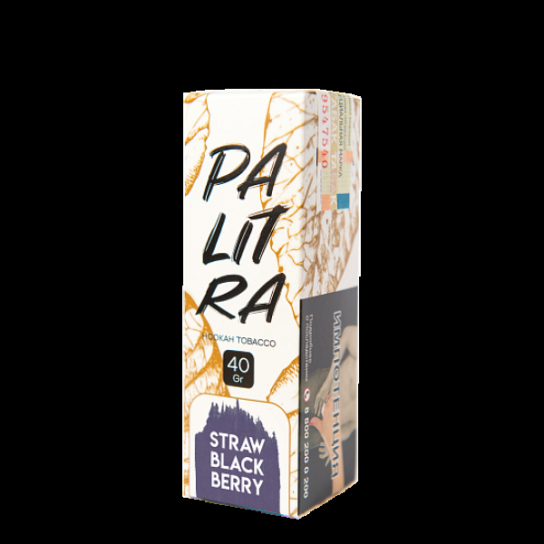 Табак Palitra Straw Black Berry (Земляника Ежевика)  40 грамм в Сыктывкаре