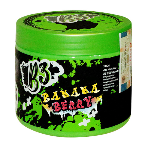 Табак B3 Bananaberry  250 грамм в Сыктывкаре