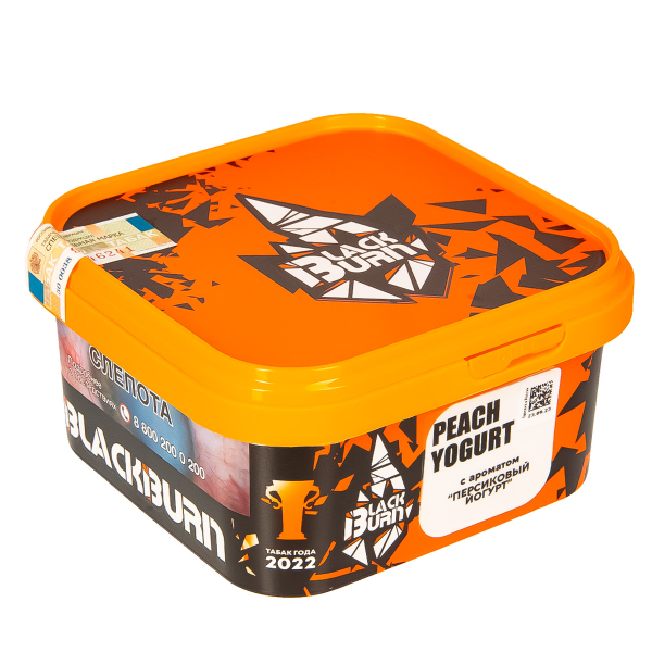 Табак Burn Black Peach Yogurt  200 грамм в Сыктывкаре