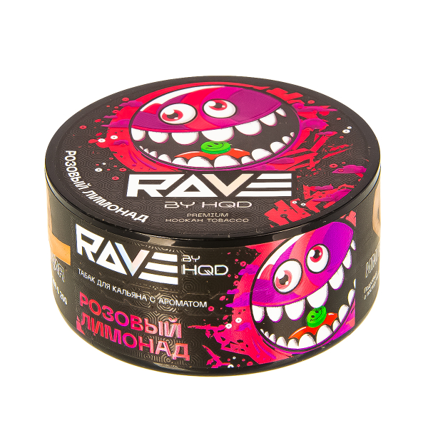 Табак Rave By Hqd Розовый Лимонад  25 грамм в Сыктывкаре