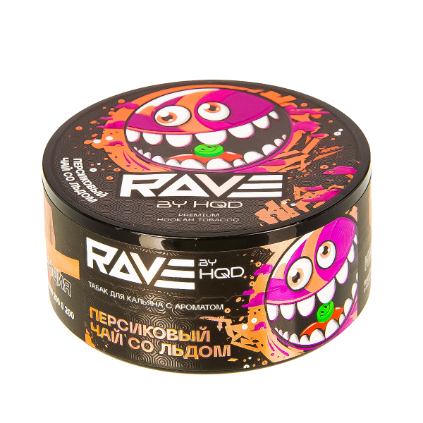 Табак Rave By Hqd Персиковый Чай Со Льдом  25 грамм в Сыктывкаре