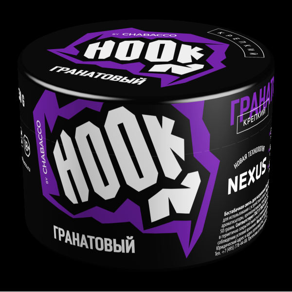Табак Hook Гранатовый  50 грамм в Сыктывкаре