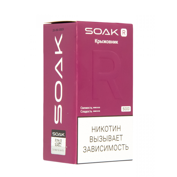 Soak R Крыжовник 5000 Затяжек в Сыктывкаре